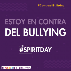 spirit day estoy en contra del bullying